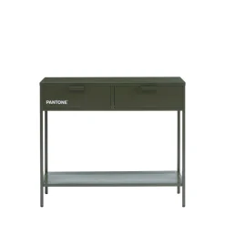 NINO Console 2 tiroirs en métal PANTONE L100cm