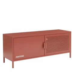 NINO Meuble TV 2 portes en métal PANTONE L120cm