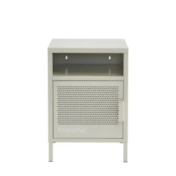 NINO Table de chevet 1 porte en métal PANTONE