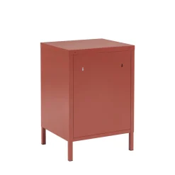 NINO Table de chevet 1 porte en métal PANTONE