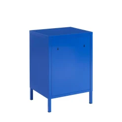 NINO Table de chevet 1 porte en métal PANTONE