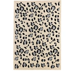 NOMAD Tapis contemporain à motifs léopard