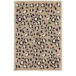 NOMAD Tapis contemporain à motifs léopard