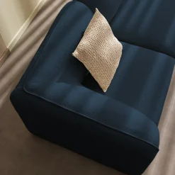 NOOR Angle réversible pour canapé modulable en tissu bouclette