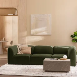 NOOR Chauffeuse pour canapé modulable en tissu