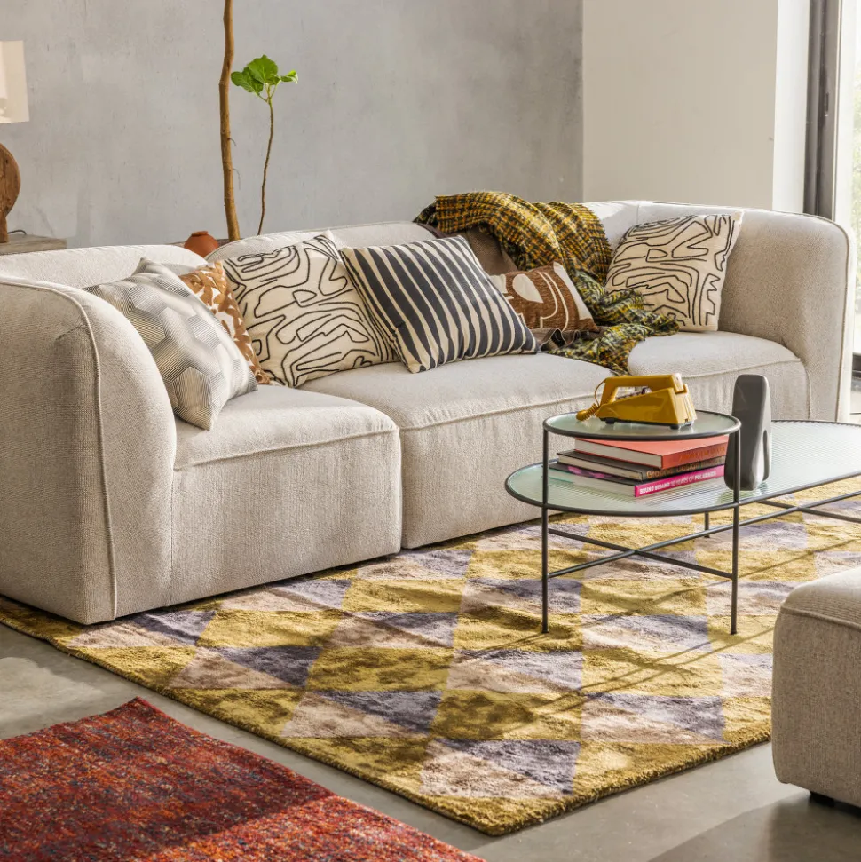 NOOR Chauffeuse pour canapé modulable en tissu