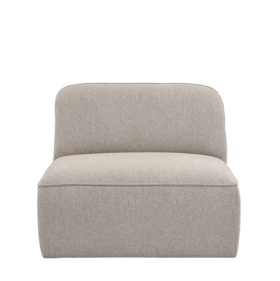 NOOR Chauffeuse pour canapé modulable en tissu