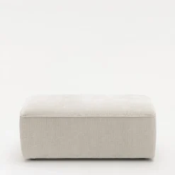 NOOR Pouf pour canapé modulable en velours côtelé