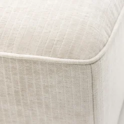 NOOR Pouf pour canapé modulable en velours côtelé