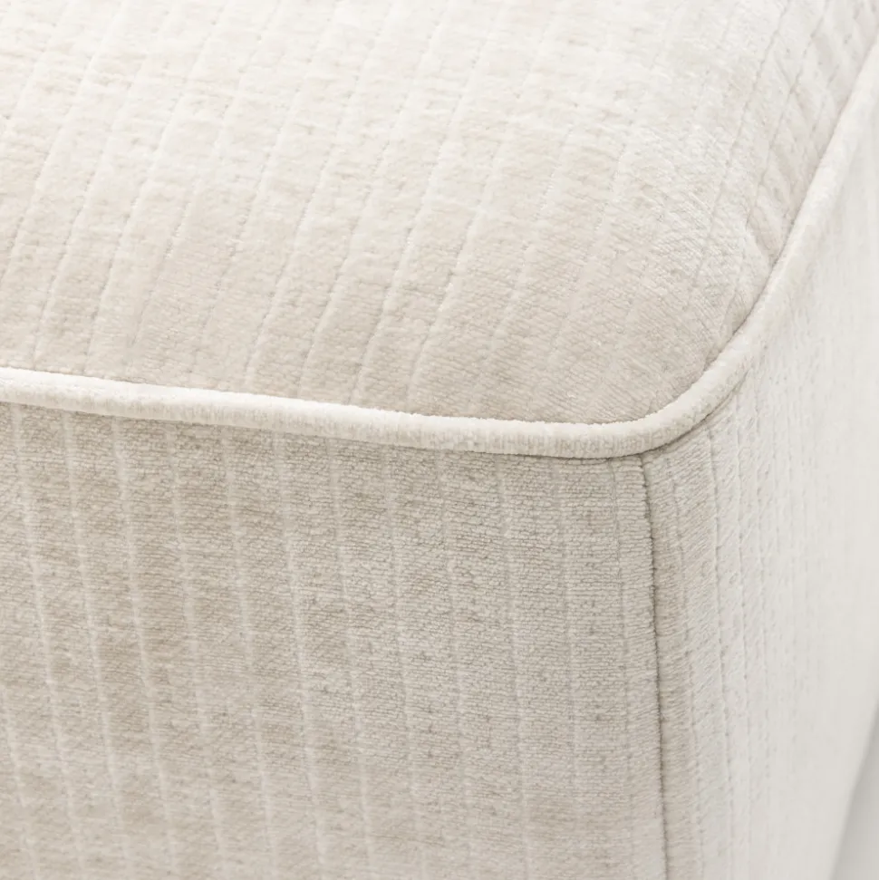 NOOR Pouf pour canapé modulable en velours côtelé