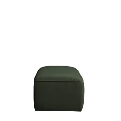NOOR Pouf pour canapé modulable en tissu bouclette