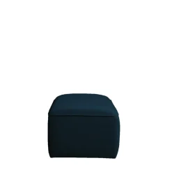NOOR Pouf pour canapé modulable en tissu bouclette
