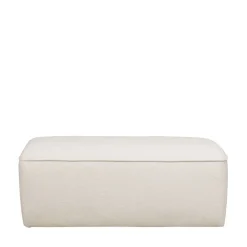 NOOR Pouf pour canapé modulable en tissu bouclette