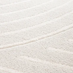 NORA Tapis contemporain à motif géométrique
