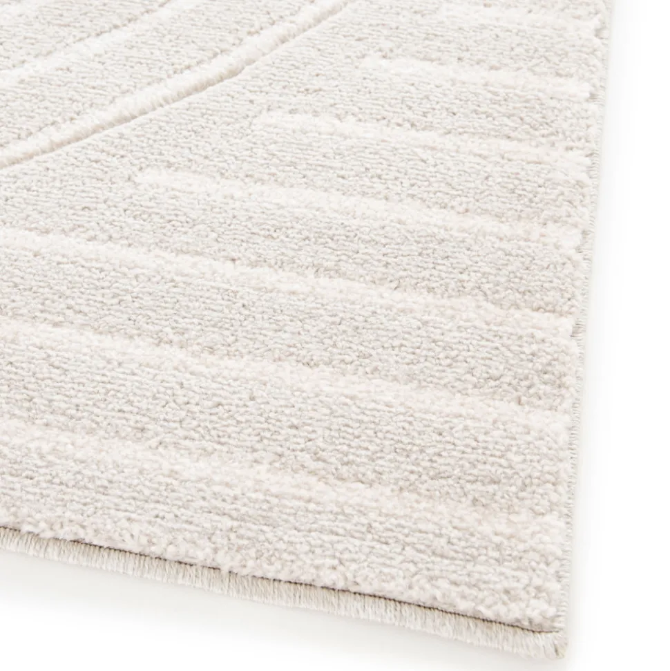 NORA Tapis contemporain à motif géométrique