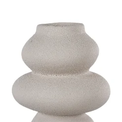 NOSARA Vase de forme organique en grès H26,5cm