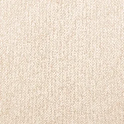 NUBO Fauteuil en tissu bouclette et bois