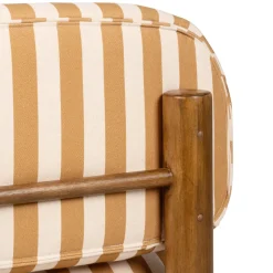 NUBO Fauteuil en tissu et bois