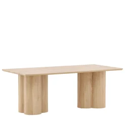 OLIVIA Table basse en bois 120x60cm