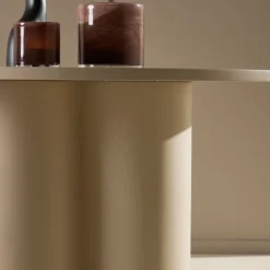 OLIVIA Table basse ronde en bois ø80cm