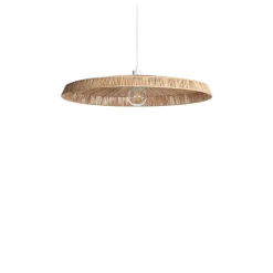 ORBE Suspension ronde en raphia ø75cm
