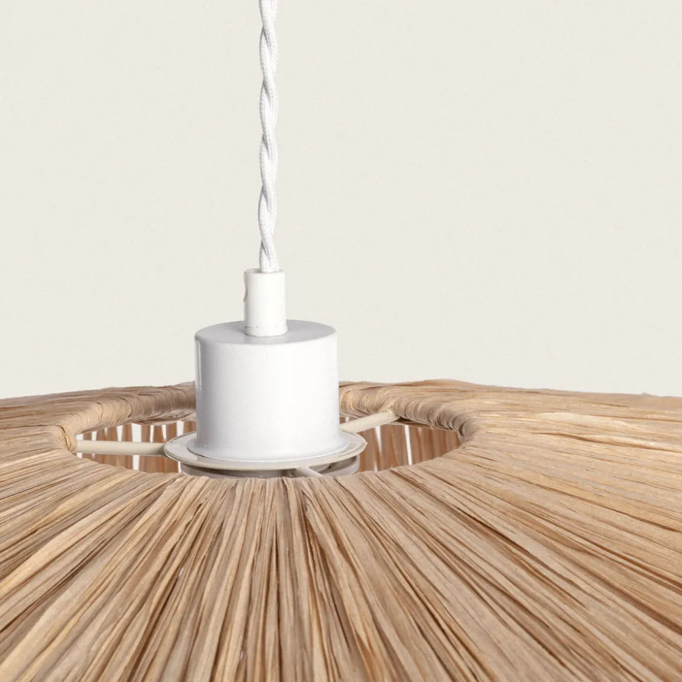 ORBE Suspension ronde en raphia ø75cm