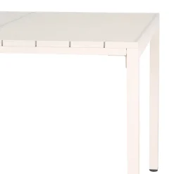 ORKA Ensemble table et chaises de jardin 4 personnes en métal