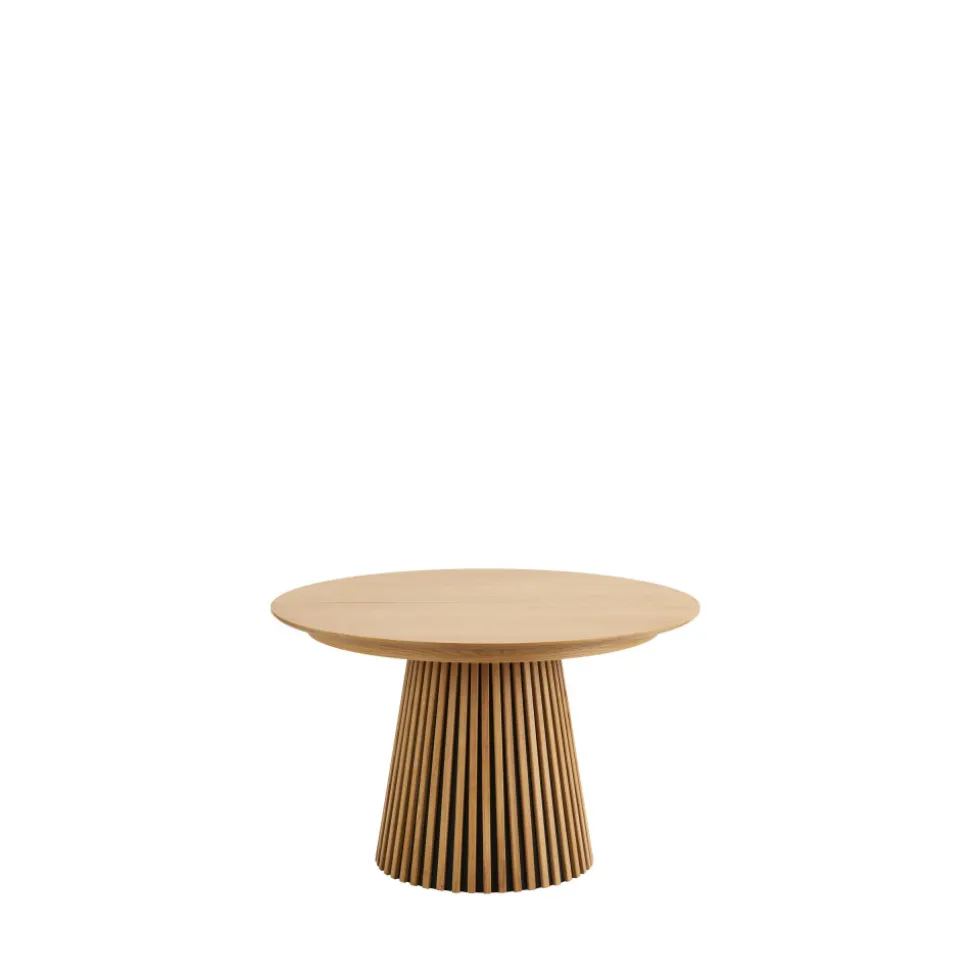 OSAKA Table à manger extensible 4 à 10 personnes 120-240x120cm en bois