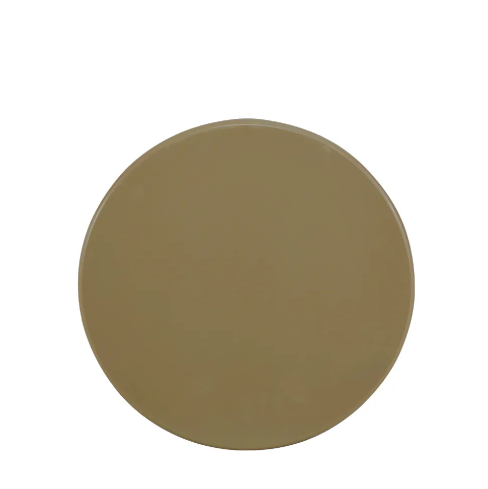 PALOMA Table d'appoint ronde en bois laqué ø50cm