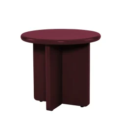 PALOMA Table d'appoint ronde en bois laqué ø50cm