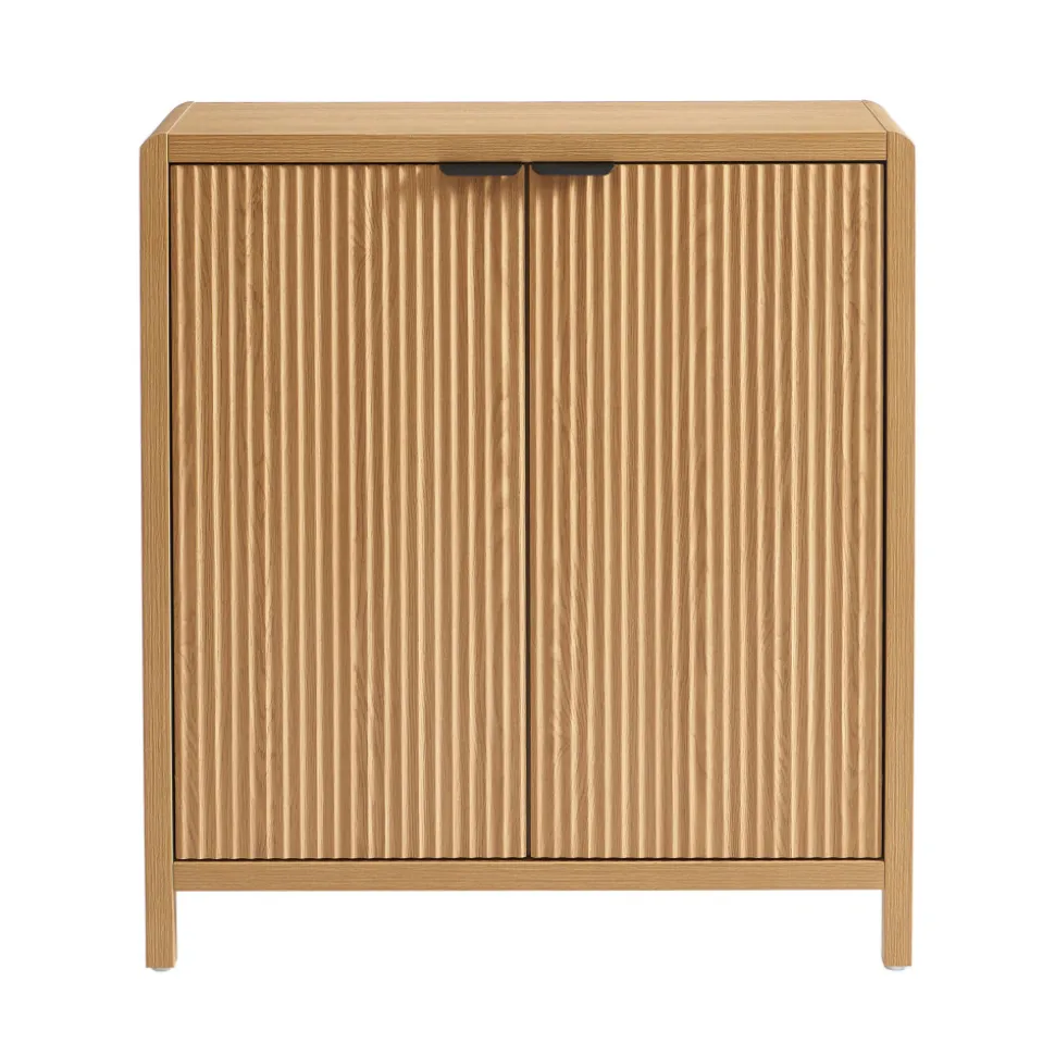 PAULA Buffet 2 portes en bois L75cm