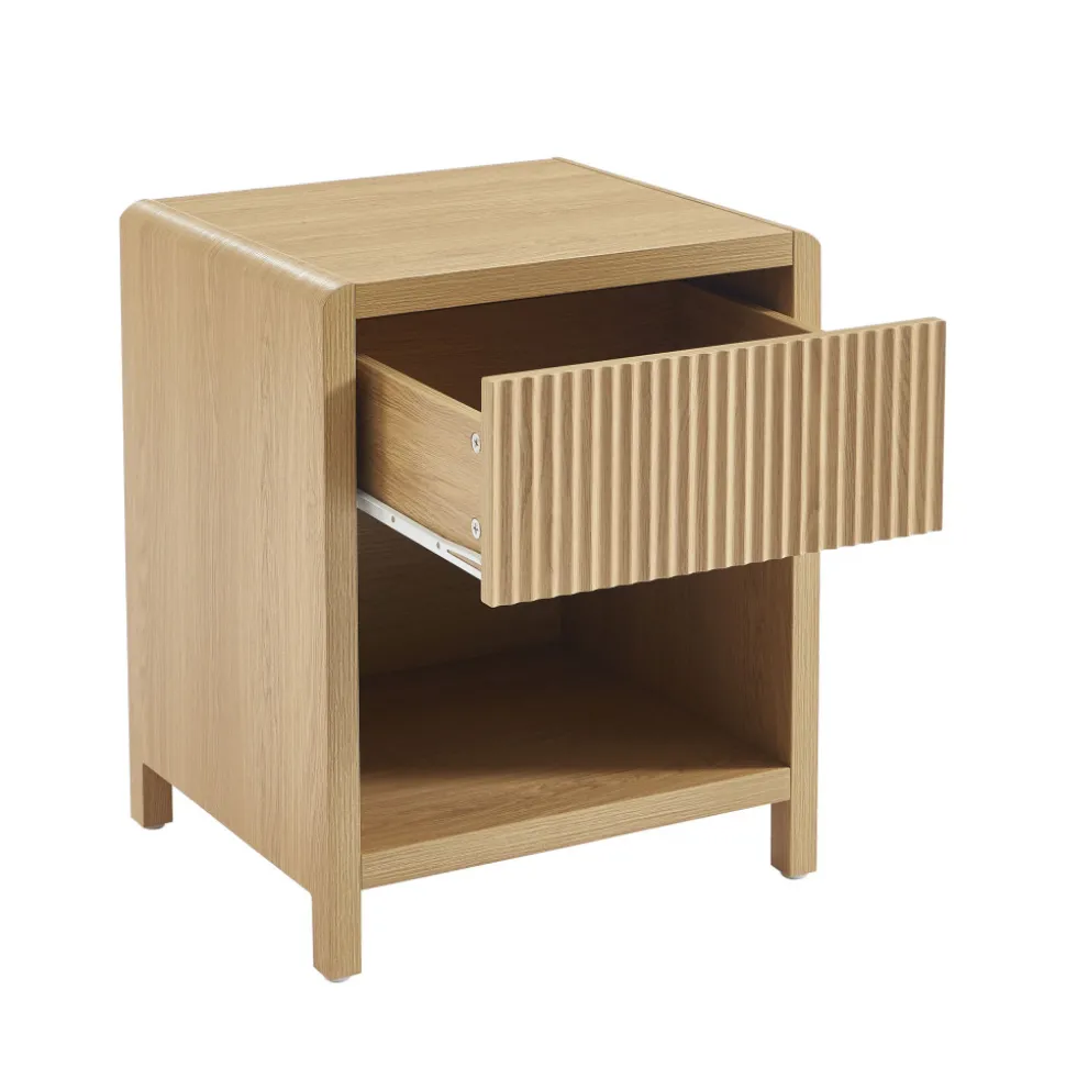 PAULA Table de chevet 1 tiroir en bois