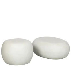 PEBBLE Table basse en fibre d'argile ø50cm