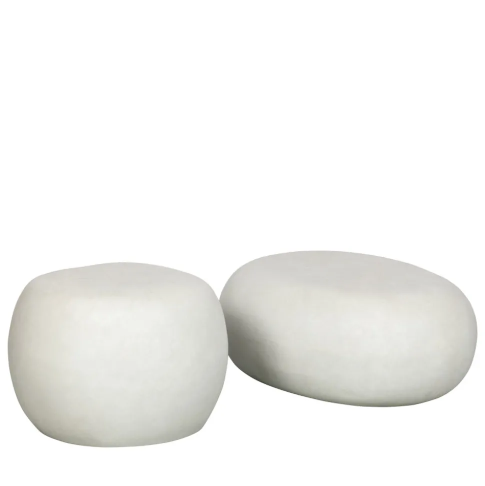 PEBBLE Table basse en fibre d'argile ø50cm