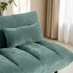 PECO Canapé convertible 3 places en tissu chenille