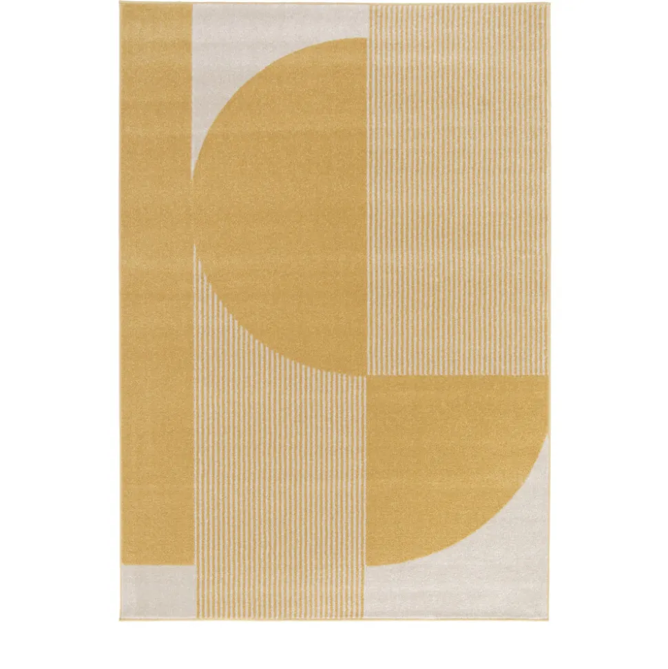 PILO Tapis à motifs géométriques arrondis