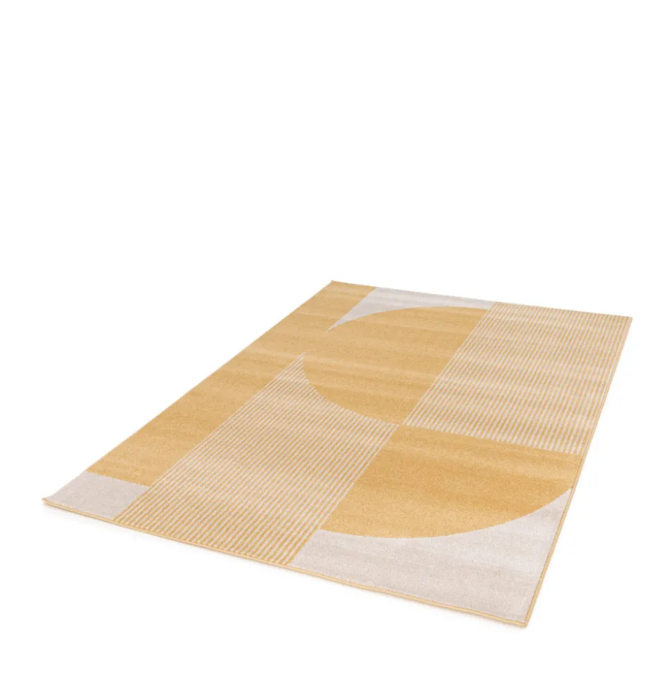 PILO Tapis à motifs géométriques arrondis