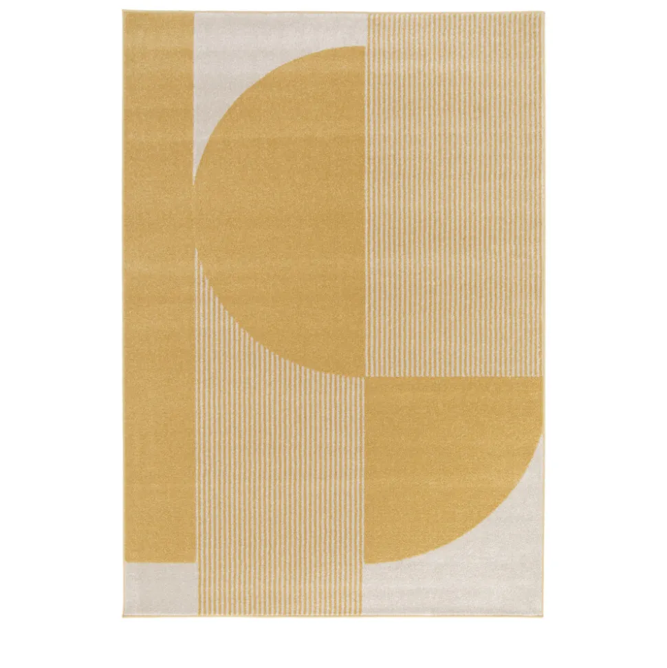 PILO Tapis à motifs géométriques arrondis