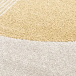 PILO Tapis à motifs géométriques arrondis