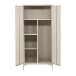 PIRING Armoire 2 portes en métal H183cm