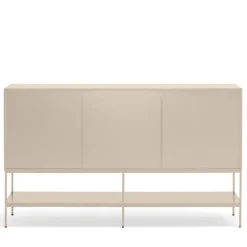 PLATT Buffet 2 portes en bois et métal L166 cm