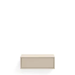PLATT Table de chevet 1 tiroir murale en bois