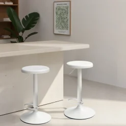 POP Tabouret de bar réglable en métal H60-81cm
