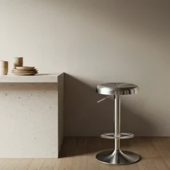 POP Tabouret de bar réglable en métal H60-81cm
