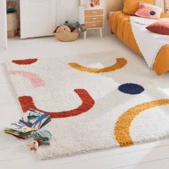 POPY Tapis contemporain aux formes géométriques