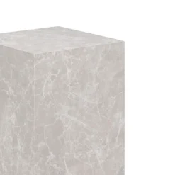 PRAGUE Table d'appoint effet marbre