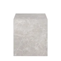 PRAGUE Table d'appoint effet marbre