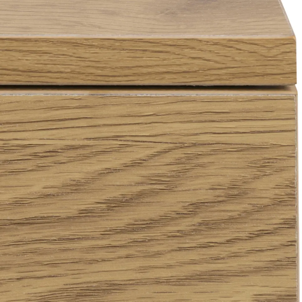 PUERTO Table de chevet murale 1 tiroir en bois