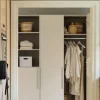 PURE Armoire 2 portes en bois L95cm