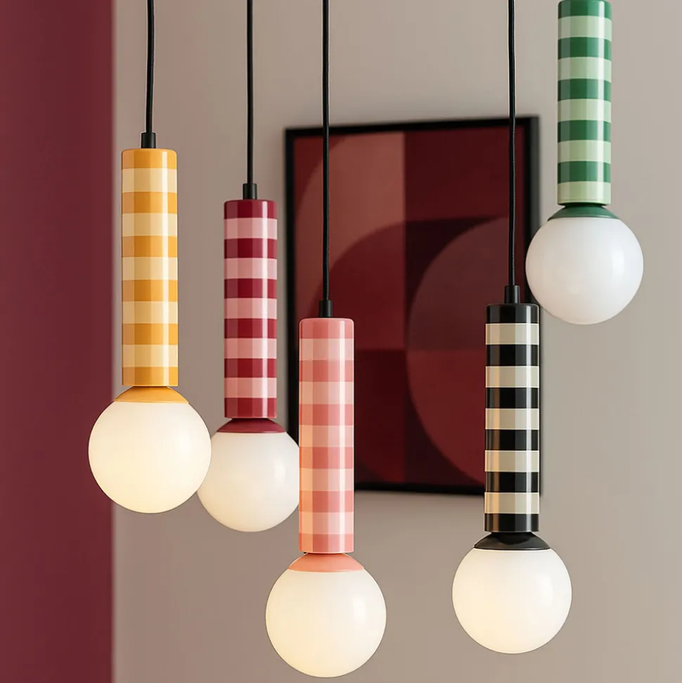 RAYADO Suspension à motif géométrique